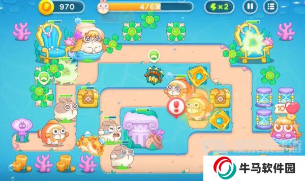 保衛(wèi)蘿卜4海的閨女48關怎么過 海的閨女48關通關方法介紹