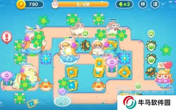 保衛(wèi)蘿卜4海的閨女48關怎么過 海的閨女48關通關方法介紹