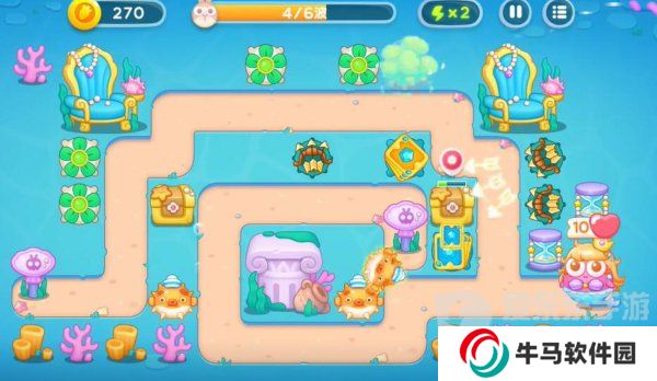 保衛(wèi)蘿卜4海的閨女48關怎么過 海的閨女48關通關方法介紹