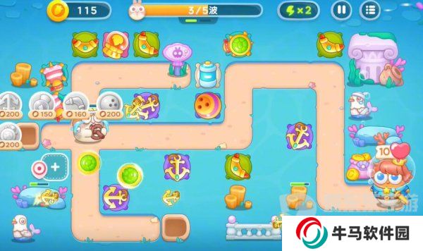 保衛(wèi)蘿卜4海的閨女50關(guān)怎么過 海的閨女50關(guān)完美通關(guān)方法介紹