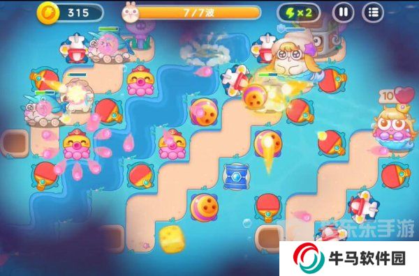 保衛(wèi)蘿卜4海的閨女47關(guān)怎么過 海的閨女47關(guān)攻略圖文詳解