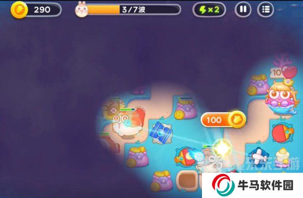 保衛(wèi)蘿卜4海的閨女47關(guān)怎么過 海的閨女47關(guān)攻略圖文詳解