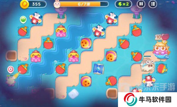 保衛(wèi)蘿卜4海的閨女47關(guān)怎么過 海的閨女47關(guān)攻略圖文詳解