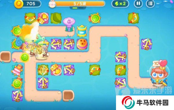 保衛(wèi)蘿卜4海的閨女50關(guān)怎么過 海的閨女50關(guān)完美通關(guān)方法介紹