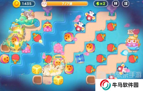 保衛(wèi)蘿卜4海的閨女47關(guān)怎么過 海的閨女47關(guān)攻略圖文詳解