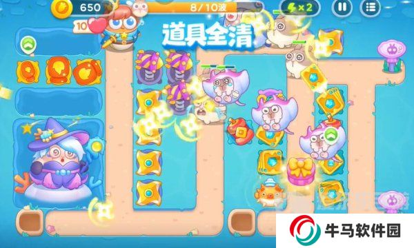 保衛(wèi)蘿卜4海的閨女60關(guān)怎么過 海的閨女60關(guān)無傷全清攻略