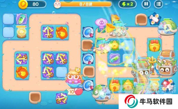 保衛(wèi)蘿卜4海的閨女58關(guān)怎么過(guò) 海的閨女58關(guān)通關(guān)攻略