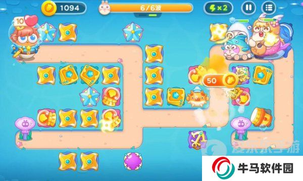 保衛(wèi)蘿卜4海的閨女54關(guān)怎么過 海的閨女54關(guān)通關(guān)攻略一覽