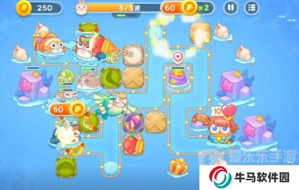 保衛(wèi)蘿卜4海的閨女63關(guān)怎么過 海的閨女63關(guān)圖文攻略