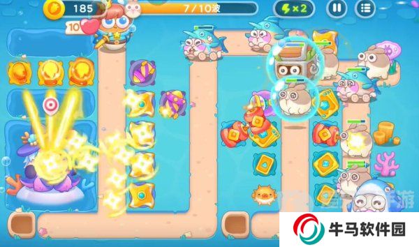 保衛(wèi)蘿卜4海的閨女60關(guān)怎么過 海的閨女60關(guān)無傷全清攻略