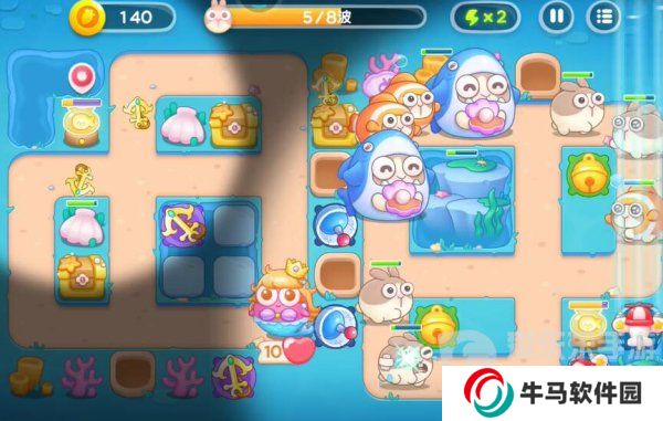 保衛(wèi)蘿卜4海的閨女58關(guān)怎么過(guò) 海的閨女58關(guān)通關(guān)攻略