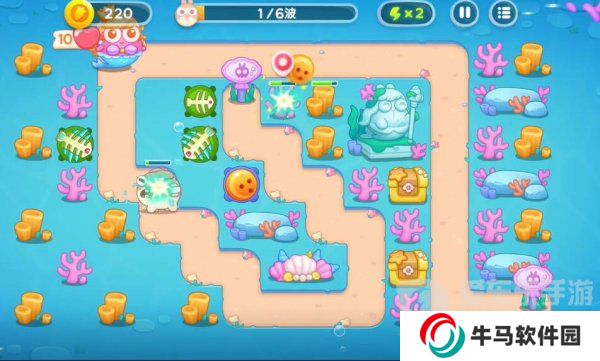 保衛(wèi)蘿卜4海的閨女55關(guān)怎么過(guò) 海的閨女55關(guān)攻略圖解法