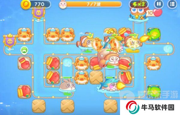 保衛(wèi)蘿卜4海的閨女62關怎么過 海的閨女62關過關攻略