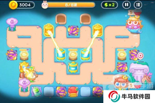 保衛(wèi)蘿卜4海的閨女72關(guān)怎么過 海的閨女72關(guān)圖文通關(guān)解析