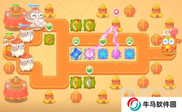 保衛(wèi)蘿卜4福神大作戰(zhàn)第5關怎么過 福神大作戰(zhàn)第5關滿星通關流程