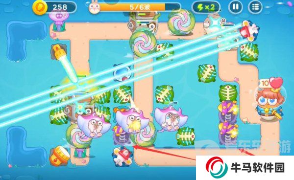 保衛(wèi)蘿卜4海的閨女81關怎么過 海的閨女81關通關圖文解析