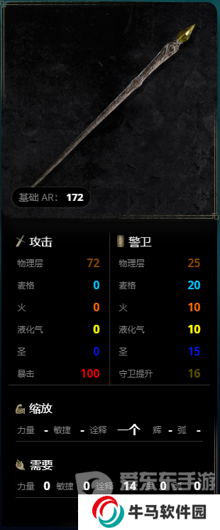 《艾爾登法環(huán)》武器選擇大全 老頭環(huán)武器圖鑒