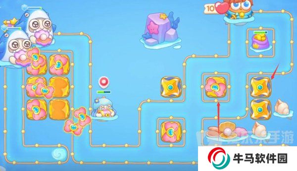 保衛(wèi)蘿卜4海的閨女77關(guān)怎么過 海的閨女77關(guān)攻略圖解