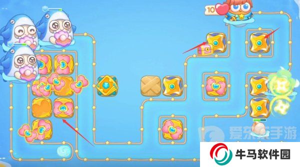 保衛(wèi)蘿卜4海的閨女77關(guān)怎么過 海的閨女77關(guān)攻略圖解