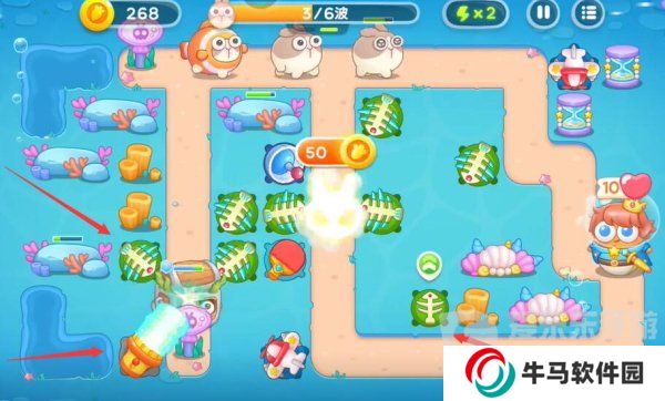 保衛(wèi)蘿卜4海的閨女81關怎么過 海的閨女81關通關圖文解析