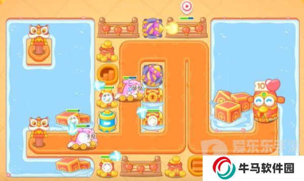 保衛(wèi)蘿卜4福神大作戰(zhàn)第14關(guān)怎么過 福神大作戰(zhàn)第14關(guān)完美通關(guān)布局