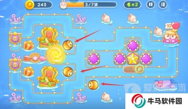 保衛(wèi)蘿卜4海的閨女78關(guān)怎么過 海的閨女78關(guān)通關(guān)圖文解析