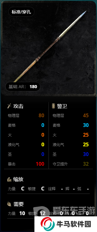 《艾爾登法環(huán)》武器選擇大全 老頭環(huán)武器圖鑒