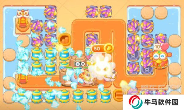 保衛(wèi)蘿卜4福神大作戰(zhàn)第14關(guān)怎么過 福神大作戰(zhàn)第14關(guān)完美通關(guān)布局