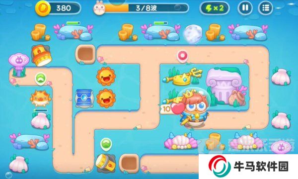 保衛(wèi)蘿卜4海的閨女86關(guān)怎么過 海的閨女86關(guān)完美通關(guān)布局介紹