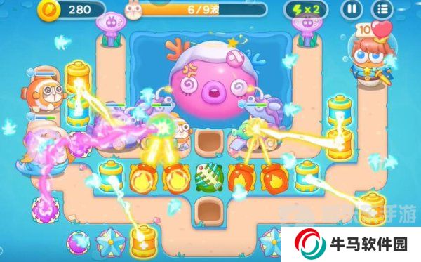 保衛(wèi)蘿卜4海的閨女90關(guān)怎么過(guò) 海的閨女90關(guān)通關(guān)攻略