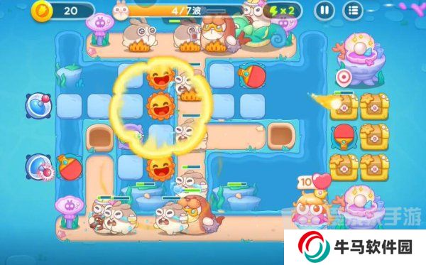 保衛(wèi)蘿卜4海的閨女87關(guān)怎么過(guò) 海的閨女87關(guān)通關(guān)攻略