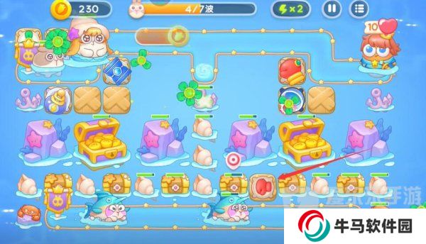 保衛(wèi)蘿卜4海的閨女88關(guān)怎么過 海的閨女第88關(guān)圖文攻略