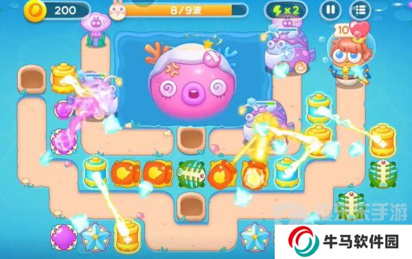 保衛(wèi)蘿卜4海的閨女90關(guān)怎么過(guò) 海的閨女90關(guān)通關(guān)攻略