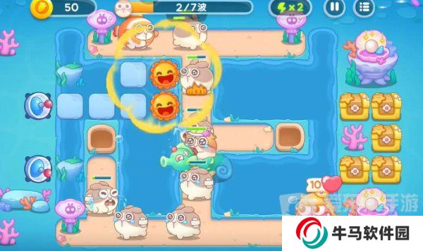 保衛(wèi)蘿卜4海的閨女87關(guān)怎么過(guò) 海的閨女87關(guān)通關(guān)攻略