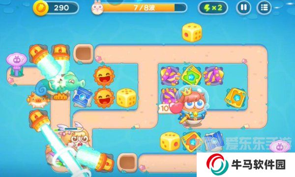 保衛(wèi)蘿卜4海的閨女86關(guān)怎么過 海的閨女86關(guān)完美通關(guān)布局介紹