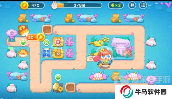 保衛(wèi)蘿卜4海的閨女86關(guān)怎么過 海的閨女86關(guān)完美通關(guān)布局介紹