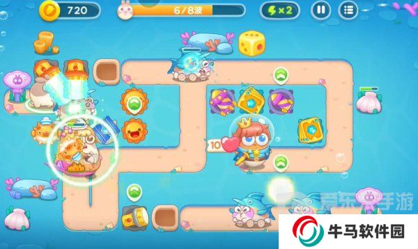 保衛(wèi)蘿卜4海的閨女86關(guān)怎么過 海的閨女86關(guān)完美通關(guān)布局介紹