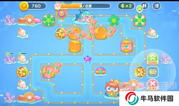 保衛(wèi)蘿卜4海的閨女96關(guān)怎么過(guò) 海的閨女96關(guān)攻略詳解