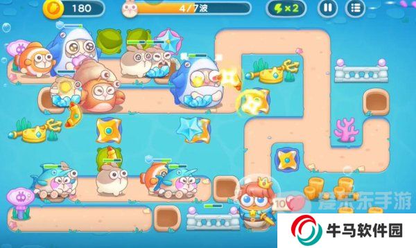 保衛(wèi)蘿卜4海的閨女第92關怎么過 海的閨女第92關圖文攻略詳解