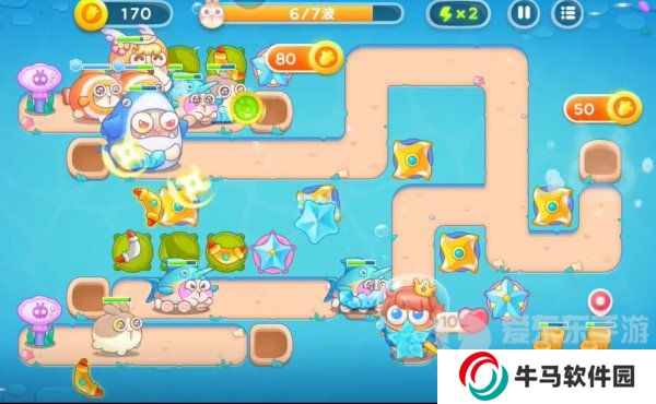 保衛(wèi)蘿卜4海的閨女第92關怎么過 海的閨女第92關圖文攻略詳解