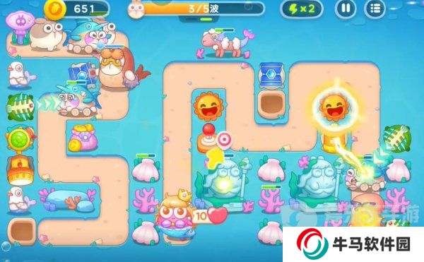 保衛(wèi)蘿卜4海的閨女99關(guān)怎么過 海的閨女99關(guān)通關(guān)圖文攻略