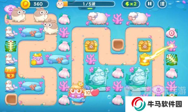 保衛(wèi)蘿卜4海的閨女99關(guān)怎么過 海的閨女99關(guān)通關(guān)圖文攻略