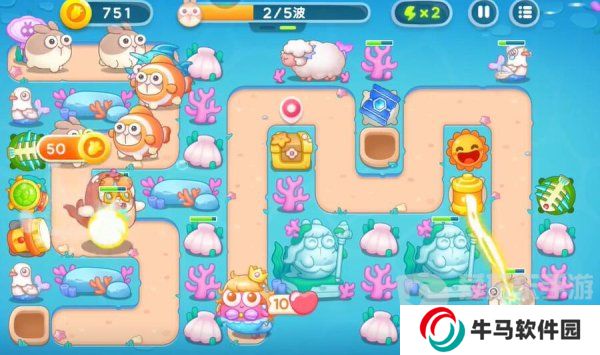 保衛(wèi)蘿卜4海的閨女99關(guān)怎么過 海的閨女99關(guān)通關(guān)圖文攻略