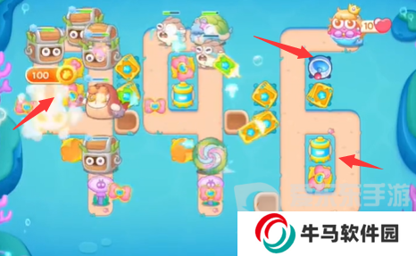 保衛(wèi)蘿卜4海的閨女第101關怎么過 海的閨女第101關參考攻略