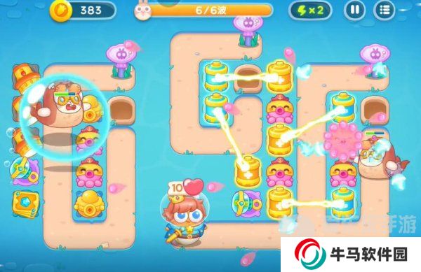 保衛(wèi)蘿卜4海的閨女103關(guān)怎么過 海的閨女103關(guān)攻略詳解