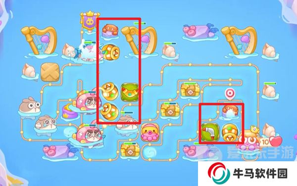 保衛(wèi)蘿卜4海的閨女107關(guān)怎么過(guò) 海的閨女107關(guān)圖文詳解