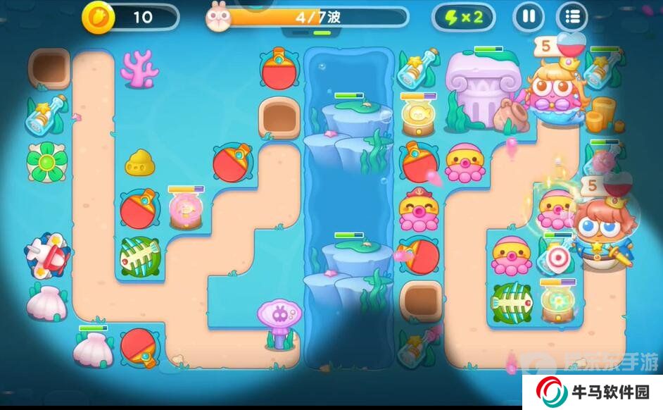 保衛(wèi)蘿卜4海的閨女115關(guān)怎么過 海的閨女115關(guān)攻略圖文詳解