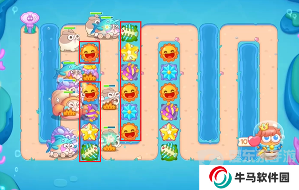 保衛(wèi)蘿卜4海的閨女110關(guān)怎么過 海的閨女110關(guān)無傷全清攻略