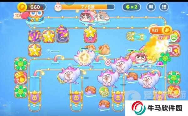 保衛(wèi)蘿卜4海的閨女114關(guān)怎么過 海的閨女114關(guān)滿星通關(guān)攻略