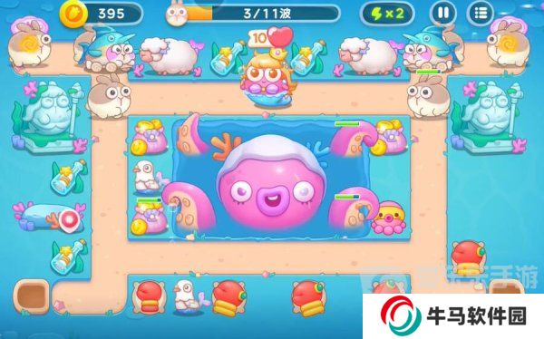 保衛(wèi)蘿卜4海的閨女120關(guān)怎么過(guò) 海的閨女120關(guān)通關(guān)圖文解析